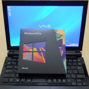 Windows VistaにWindows 8 Pro アップグレード版を入れてみた