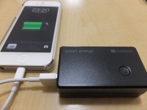 モバイルバッテリーSoftBank SELECTION smart energy LU01 for smartphones