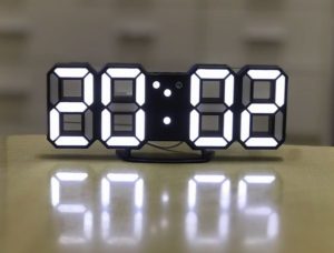 3D LED Digital Alarm Clock Night Light
