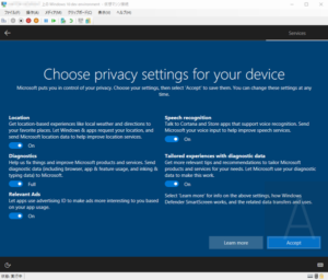 Choose privacy settings for your device